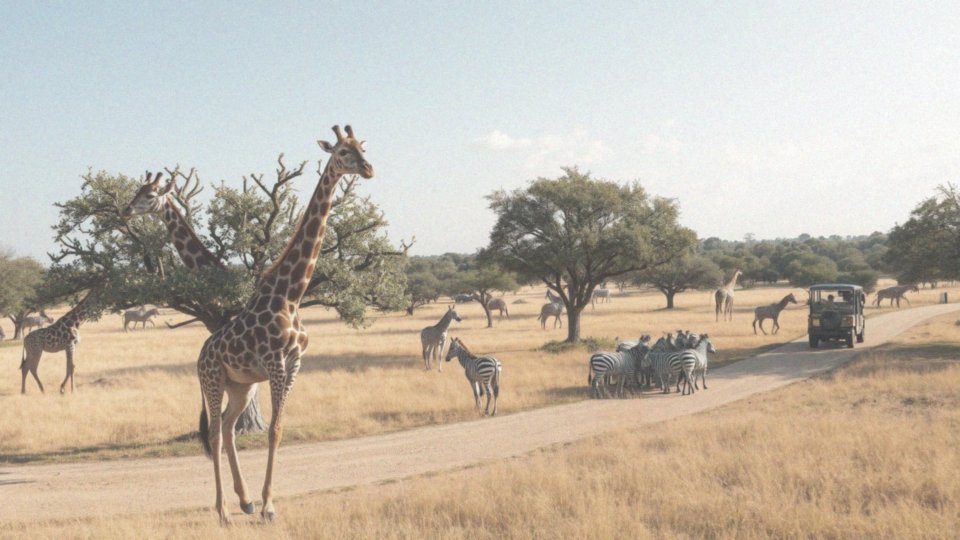 Jakie różnorodne zwierzęta można zobaczyć w Badoca Safari Park?