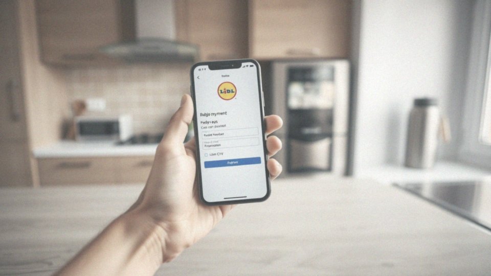 Jak dodać kartę płatniczą w aplikacji Lidl?