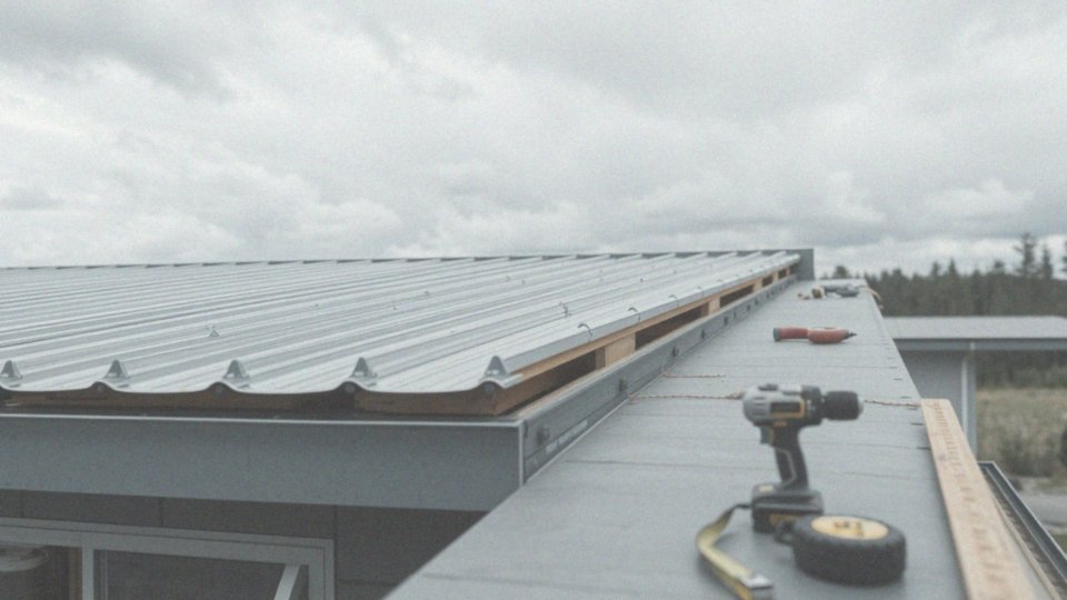 Jak blacha na dach płaski wpływa na planowanie budowy?