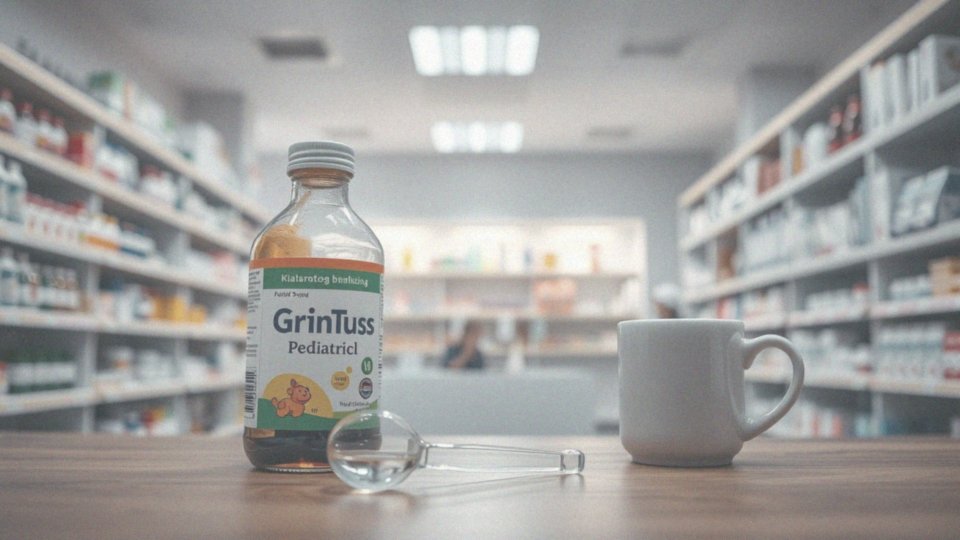 Jakie jest dawkowanie GrinTuss Pediatric dla dzieci w wieku 1-6 lat?