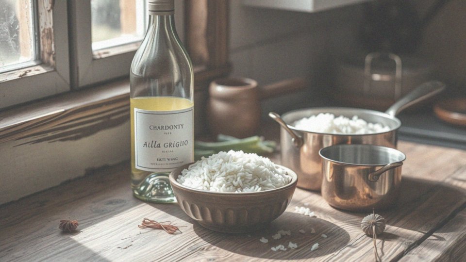 Jaką rolę odgrywa białe wino w risotto?