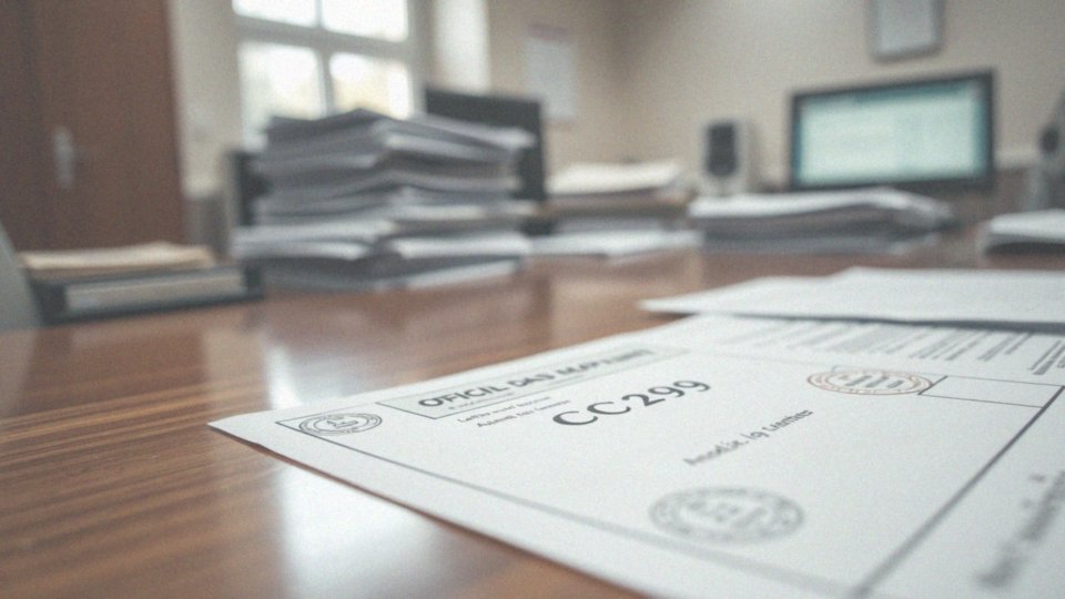 Co potwierdza dokument ZC299 w kontekście zwolnienia towaru?