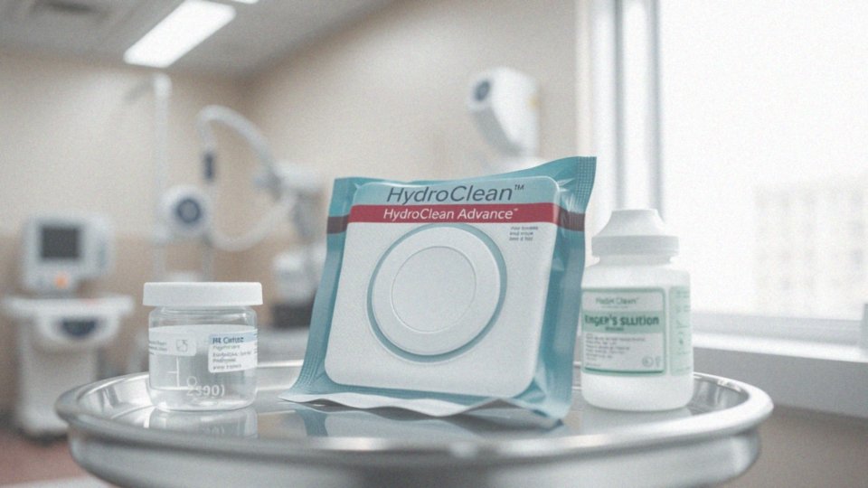 Jak działa opatrunek HydroClean Advance?