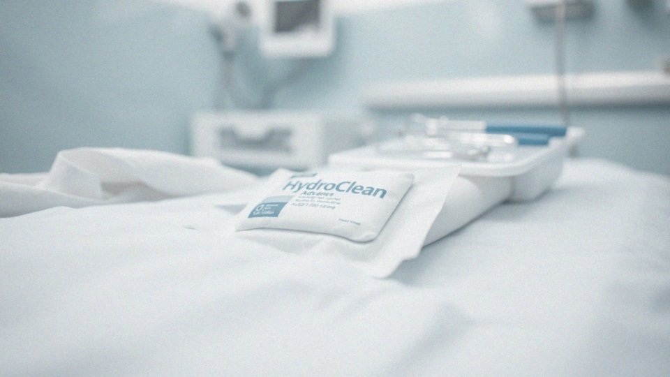 Jak opatrunek HydroClean Advance wspomaga proces gojenia?