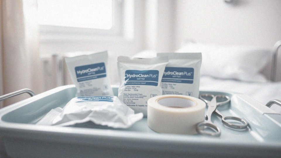 HydroClean Plus 5×5 – innowacyjny opatrunek do skutecznego gojenia ran